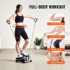 VEVOR Stair Stepper, Mini Stepper for Exercise at Home, Hydraulic Fitness Stepper with Resistance Bands, Stair Climber, 330LBS Load Capacity - 4 of 4