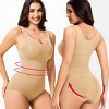 Nebility™ Women's Seamless Tank Bodysuit Tummy Control Shapewear - 2 of 4