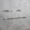 Elegant Lighting Freya 3-Piece Bathroom Hardware Set in Brushed Nickel - 3 of 4