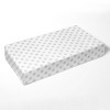 Bacati - Morocan Tiles Gray Muslin 100 percent Cotton Universal Baby US Standard Crib or Toddler Bed Fitted Sheet - 2 of 4