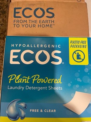 Free & Clear Laundry Detergent Sheets - 64 Loads - Everspring™ : Target