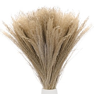 Unique Bargains Small Fake Fluffy Faux Pampas Grass for Home 40 cm/16 Inch - 1 of 4