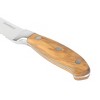 Bloomhouse 8 Inch German Steel Bread Knife w/ Olive Wood Forged Handle - 4 of 4