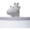 Lambs & Ivy Giraffe and a Half Gray/White Nursery Lamp with Shade and Bulb - 2 of 4