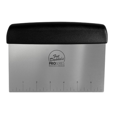 Fat Daddio's Bench Scraper, Stainless Steel