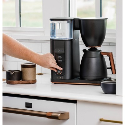Matte Black 10-Cup Drip Coffee Maker with Thermal Carafe