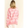 Women's Pearly Heart Sweater - DAVI & DANI - 2 of 4