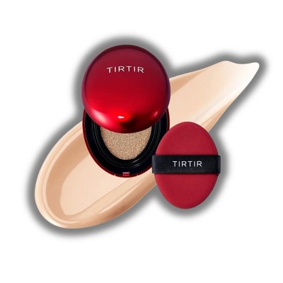 Tirtir Mask Fit Red Cushion (#21N Ivory) Mini 4.5g size | Renowned for unbeatable 72-hour coverage