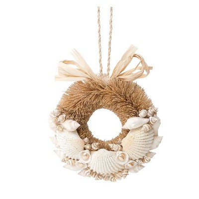 Gallerie II Seashell Wreath Christmas Xmas Ornament