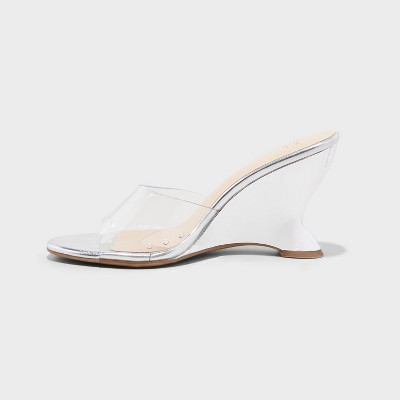 Модные женские босоножки на высоком каблуке без застежки с эффектом памяти