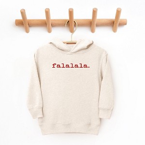 The Juniper Shop Falalala Puff Print Toddler Graphic Hoodie - 1 of 3