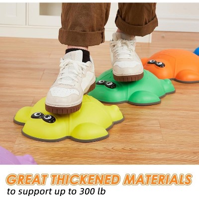 Balance Stepping Stones, Stepping Stones for Kids, Sensory Stones for Toddlers 3-5, Toddler Stepping Stones, Obstacle Course Develop Toddler Balance