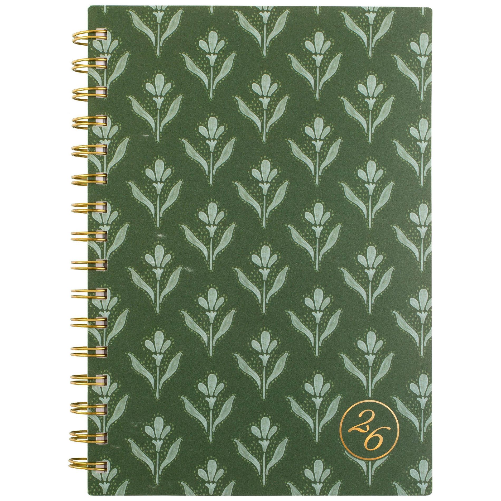 Cambridge 2026 Weekly/Monthly Cherrywood Lane Small Green Floral