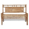 vidaXL Garden Bench Natural Bamboo 47.2 in wide Sturdy Garden Bench - 2 of 4