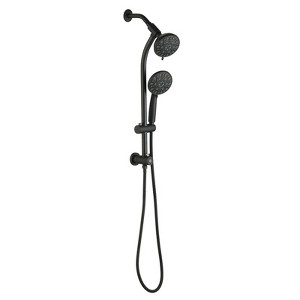 PROOX 7-Spray Patterns with 5 in. Tub Wall Mount Dual Shower Heads - 1 of 4