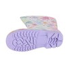 Wootie Toddler Girl's Floral Waterproof Rain Boots - 3 of 4