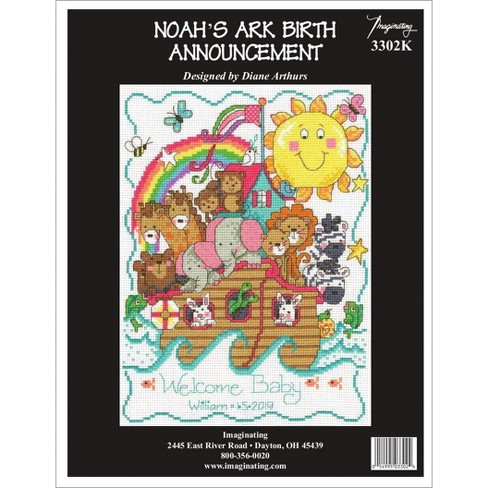 Baby Cross Stitch Kits  Birth Record Cross Stitch