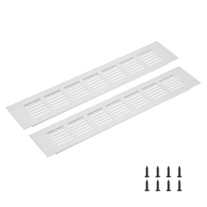 Unique Bargains Rectangle Ventilation Grille, Aluminum - 1 of 3