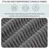105" Corduroy Fabric 3-Seater Sofa with Removable Back Cushions, 5 Pillows & Spacious Armrests - 3 of 4