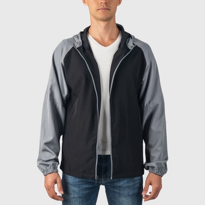 Alpine Swiss Cory Mens Light Windbreaker Jacket Water-Resistant Packable Hooded Softshell Coat Ideal for Travel Layering Everyday Outdoor Activities — фото 2