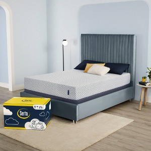 Serta Medium Firm 10" Gel Memory Foam Mattress - 1 of 4