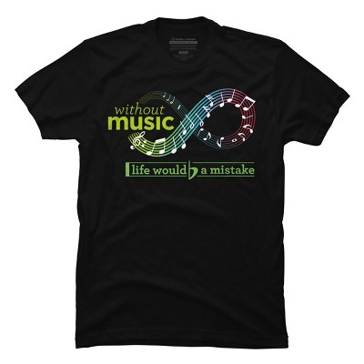 Men's Design By Humans music By worldtraveler T-Shirt
