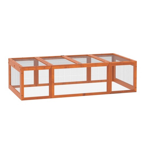 Rabbit sales run enclosure