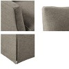 NicBex Polyester Swivel Accent Chair,Upholstered Swivel Living Room Chairs with Mid-Height Back and Skirt Hem,Accent Chairs for Living Room - 4 of 4