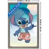 Trends International Disney Lilo And Stitch: Beach Vibes - Hang Loose Framed Wall Poster Prints - 3 of 4