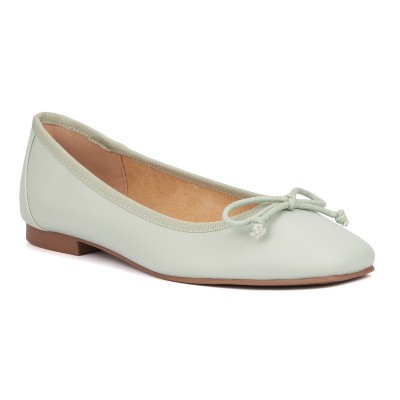 New York & Company Women's Paulina- Square Toe Ballet Flats