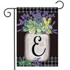 Briarwood Lane Everyday Garden Flag 12x18 For Outdoor Farmhouse Monogram Letter E Garden Flag Flags For Outside - 2 of 4