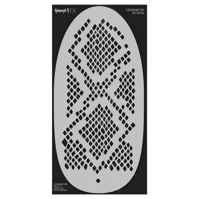 Snakeskin Makeup Stencil Halloween Costume Makeup