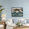 Stupell Industries Wild Coast with Turbulent Waves Framed Giclee Art - 3 of 4