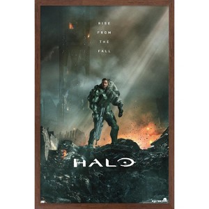 Trends International Halo: Season 2 - Hero One Sheet Framed Wall Poster Prints - 1 of 4