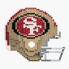 Forever Collectibles San Francisco 49ers NFL FOCO BRXLZ Helmet Building Block Set - 4 of 4