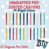 IDIY Unwrapped Bulk Wax Crayons (Pre-sorted 313 ct, 24 colors, 13 Each)-No Paper, ASTM Safety Tested For Kids, Teachers, Art Classrooms - 2 of 4
