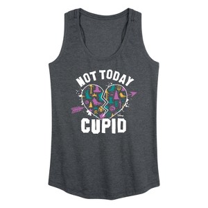 Women's - Disney Villains - Valentine's Day Graphic Racerback Tank - 1 of 4