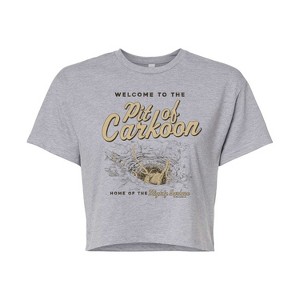Women's - Star Wars - Welcome Pit Of Carkoon Cropped Graphic T-Shirt - 1 of 4