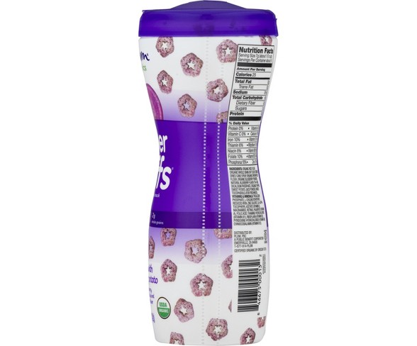 Plum Organics Baby Super Puffs - Blueberry & Purple Sweet Potato 1.5oz