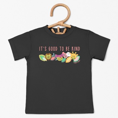 The Juniper Shop Mini Smiley It's Good To Be Kind Aria Toddler Short Sleeve Tee