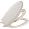 Whizmax Elongated Toilet Seat with Toddler Seat Built in, Potty Training Toilet Seat Elongated , with Slow Close and Magnets - 2 of 4
