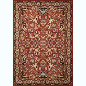 Nourison Timeless Red Area Rug TML15