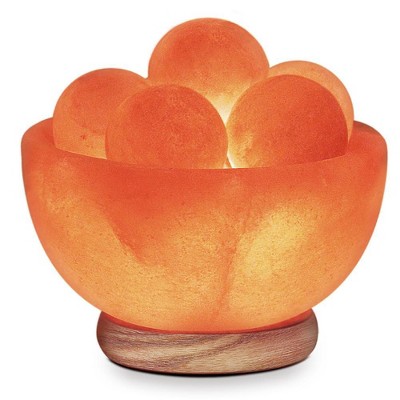 Massage Ball Salt Table Lamp - Himalayan Glow