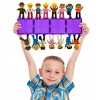PICASSO-TILES 15 PC Character Figure Set, Magnetic Tiles and Brick Compatible Set STEM Toys for Kids 3+ - 3 of 4