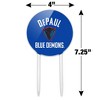 DePaul Blue Demon Acrylic Cake Topper Party Decoration for Wedding Anniversary Birthday Graduation - 2 of 4