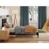 AFI Furnishings Charlotte Twin Solid Wood Low Profile Platform Bed in Espresso - 4 of 4
