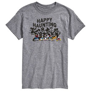 Men's - Disney - Happy Haunting Short Sleeve Graphic T-Shirt - 1 of 4
