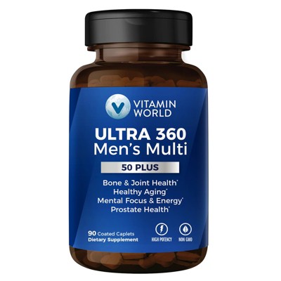 Vitamin World - ULTRA 360 Men's Multi 50+ - 90ct