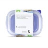 Snap and Store Divided Rectangle Food Storage Container - 3ct/24 fl oz - up & up™ - image 3 of 3