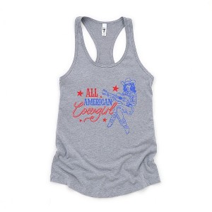 Simply Sage Market Women's All American Cowgirl Racerback Tank - 1 of 3